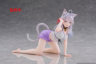 不時輕聲地以俄語遮羞的鄰座艾莉同學 Desktop Cute Figure 艾莉 貓耳居家服Ver.