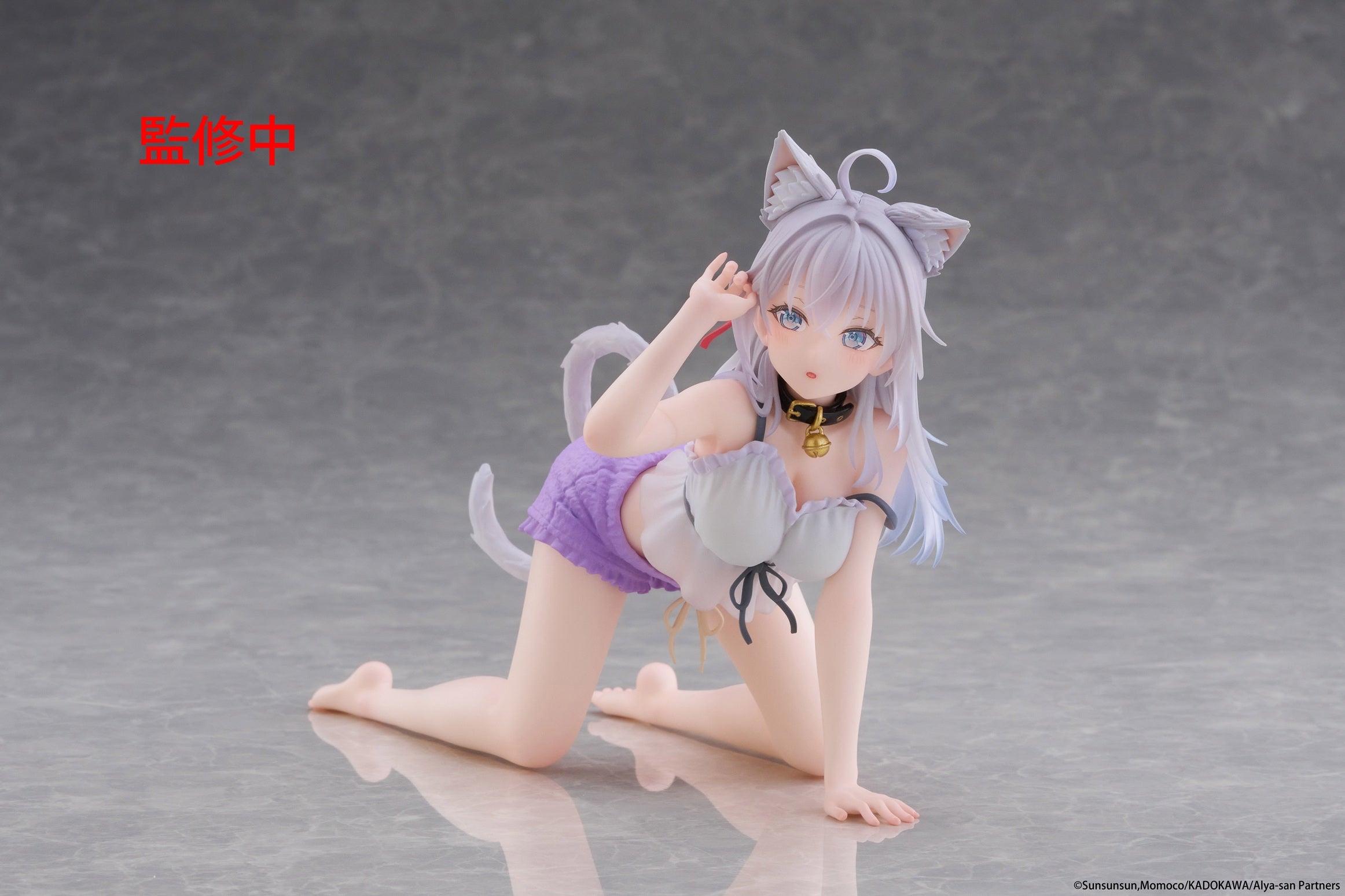 不時輕聲地以俄語遮羞的鄰座艾莉同學 Desktop Cute Figure 艾莉 貓耳居家服Ver.