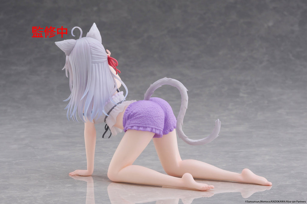 不時輕聲地以俄語遮羞的鄰座艾莉同學 Desktop Cute Figure 艾莉 貓耳居家服Ver.