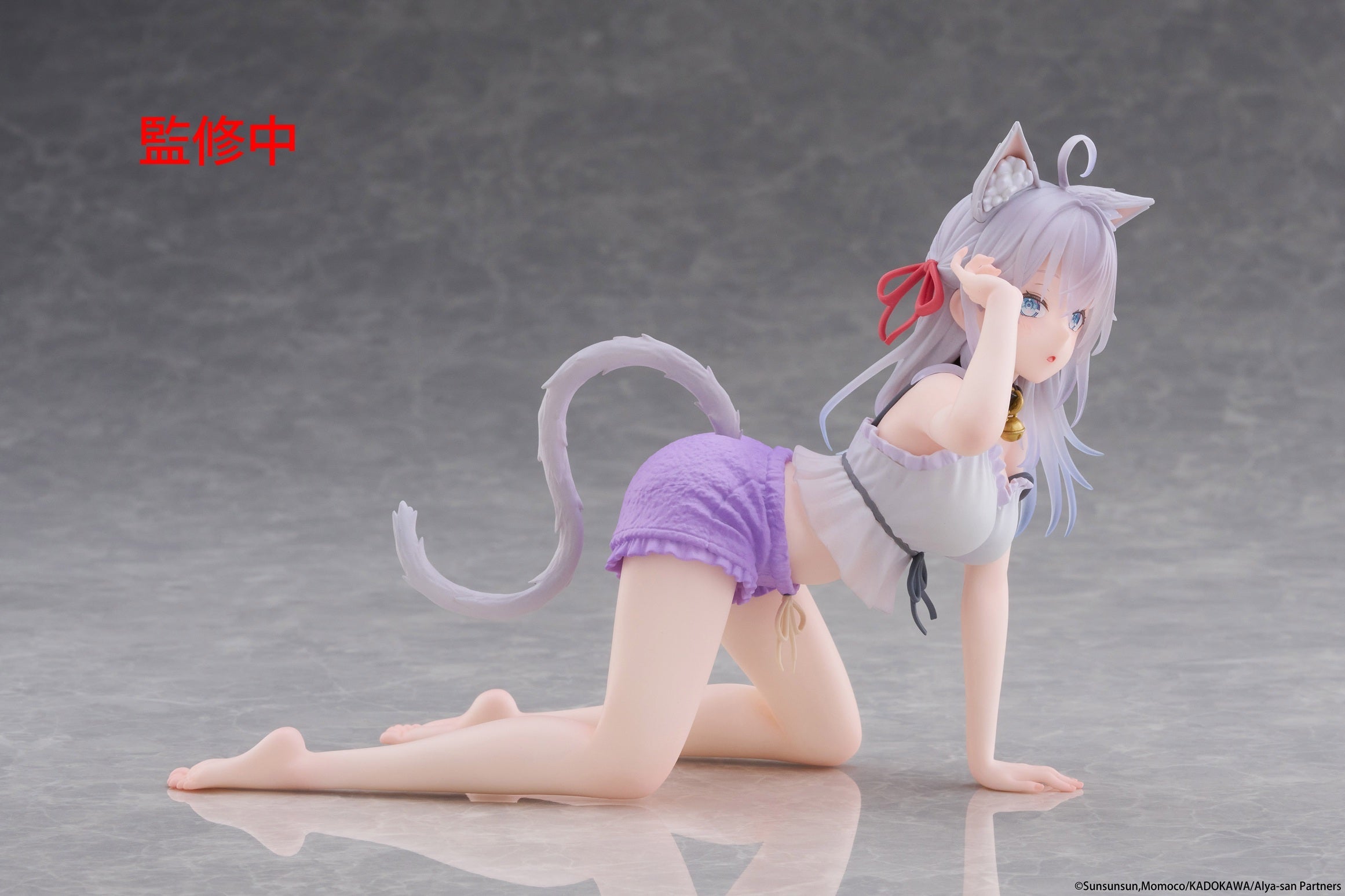 不時輕聲地以俄語遮羞的鄰座艾莉同學 Desktop Cute Figure 艾莉 貓耳居家服Ver.