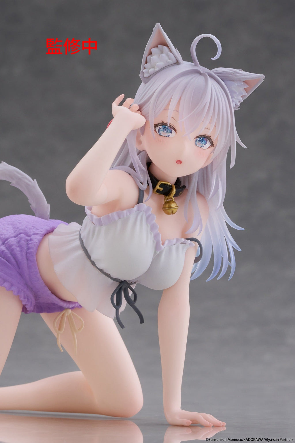 不時輕聲地以俄語遮羞的鄰座艾莉同學 Desktop Cute Figure 艾莉 貓耳居家服Ver.