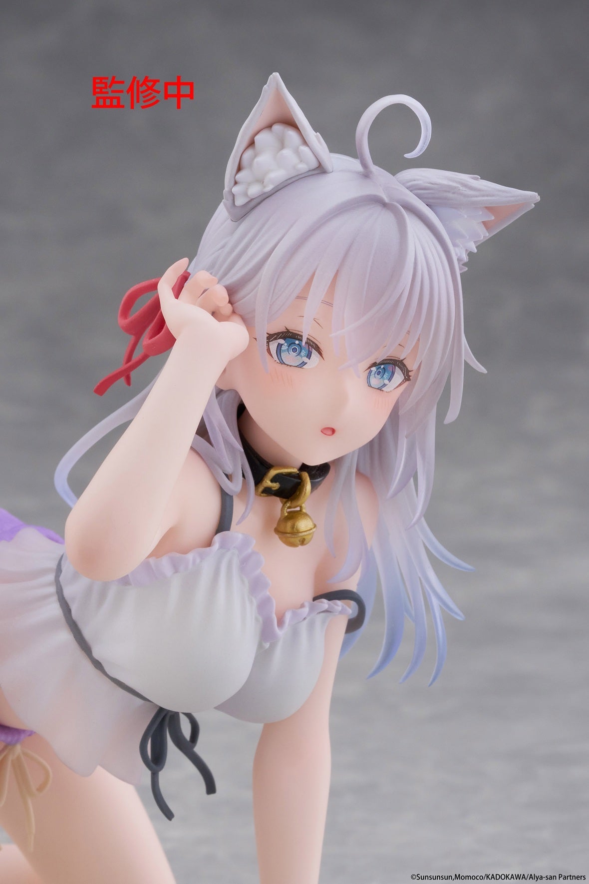 不時輕聲地以俄語遮羞的鄰座艾莉同學 Desktop Cute Figure 艾莉 貓耳居家服Ver.