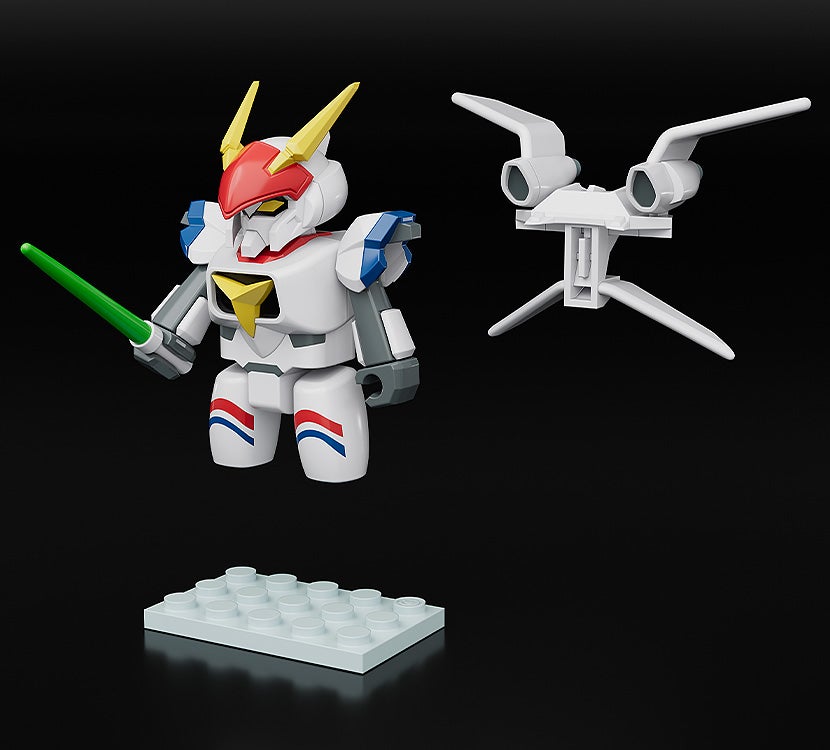 BRICKROID 龍騎兵1（片頭曲Ver.）＆航空母艦套組｜機甲戰記德拉古拿