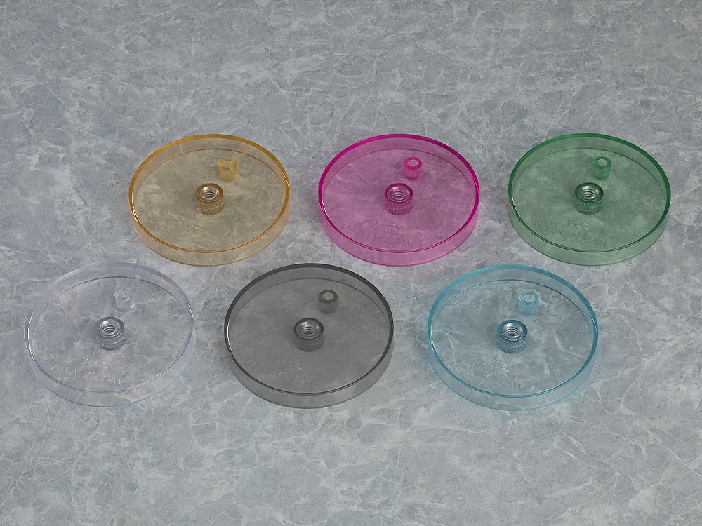 黏土人攝影台座 Photography Base 透明橙 (Translucent Orange) 一組兩入