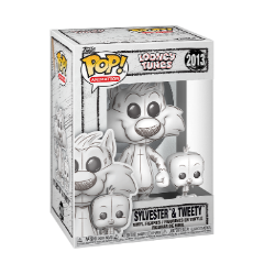[POP][卡通]《樂一通》傻大貓與崔弟(素描系列) POP&Buddy:LTS6–Sylvester&Tweety