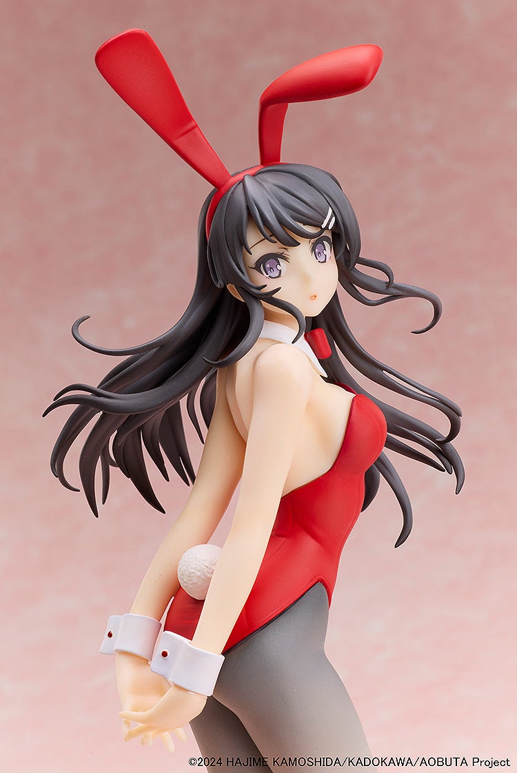 櫻島麻衣 紅色兔女郎 全身