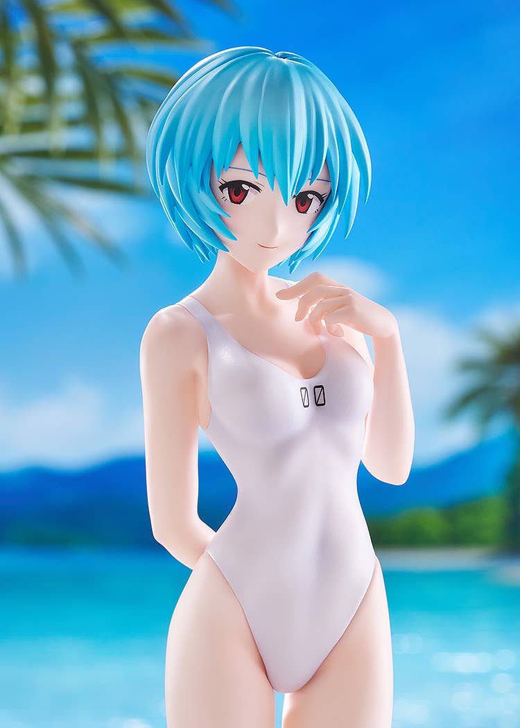 POP UP PARADE BEACH QUEENS 綾波零（連身泳裝Style）L Size｜新世紀福音戰士