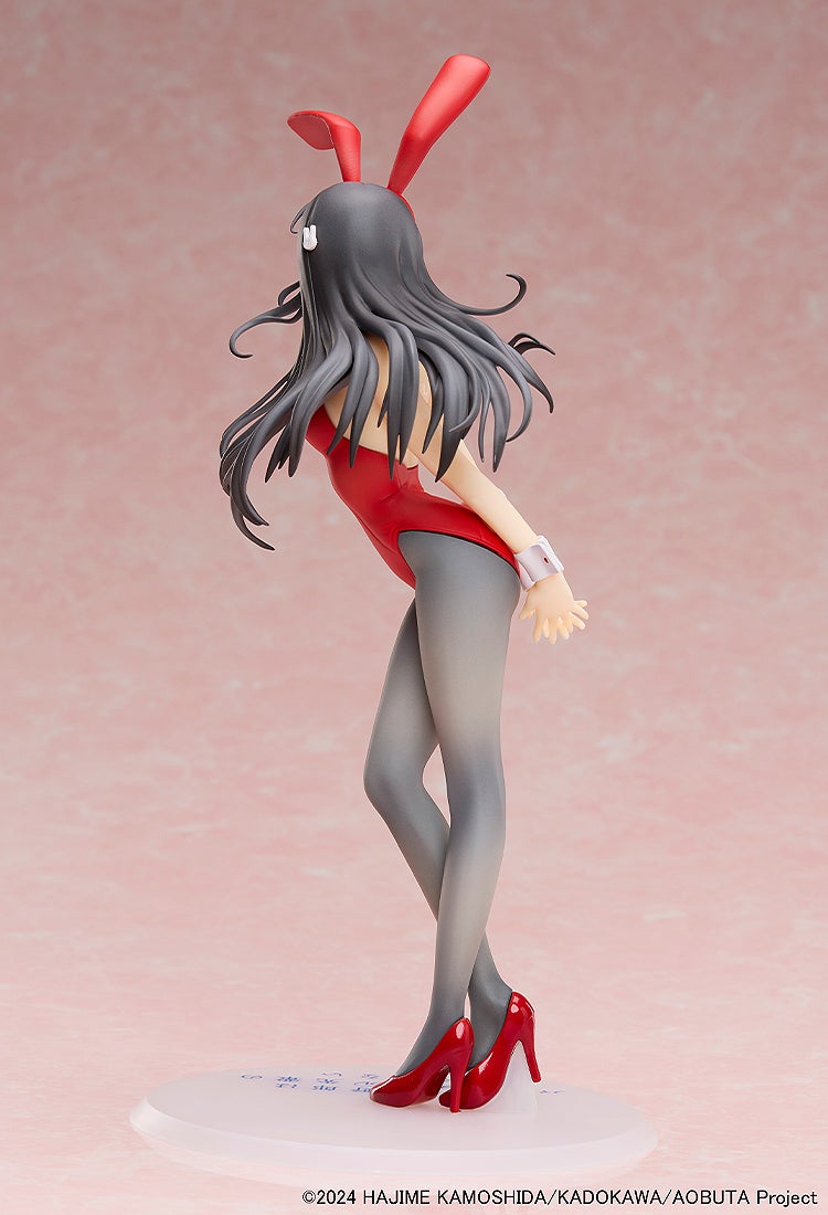 櫻島麻衣 紅色兔女郎 細節